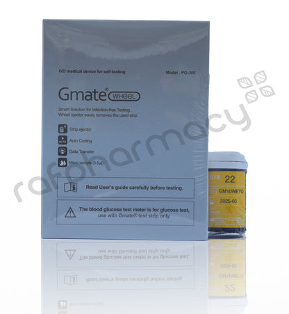 GMATE WHEEL+25STRIPS+10 LANCETS