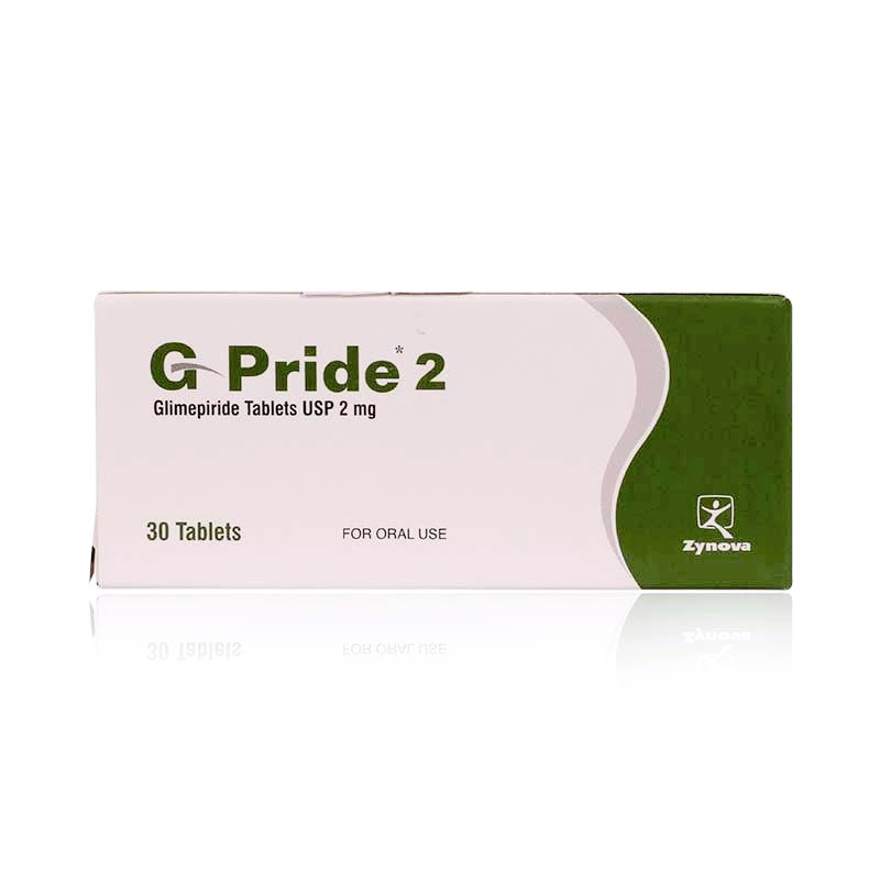 Gpride 2Mg Tablets 30'S