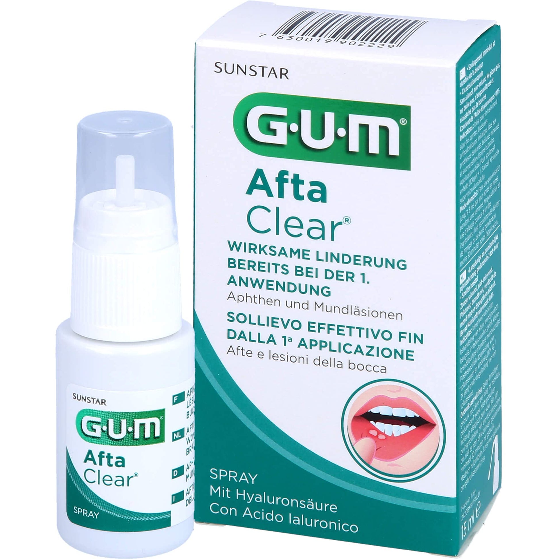 Gum Afta Clear Spray 15Ml