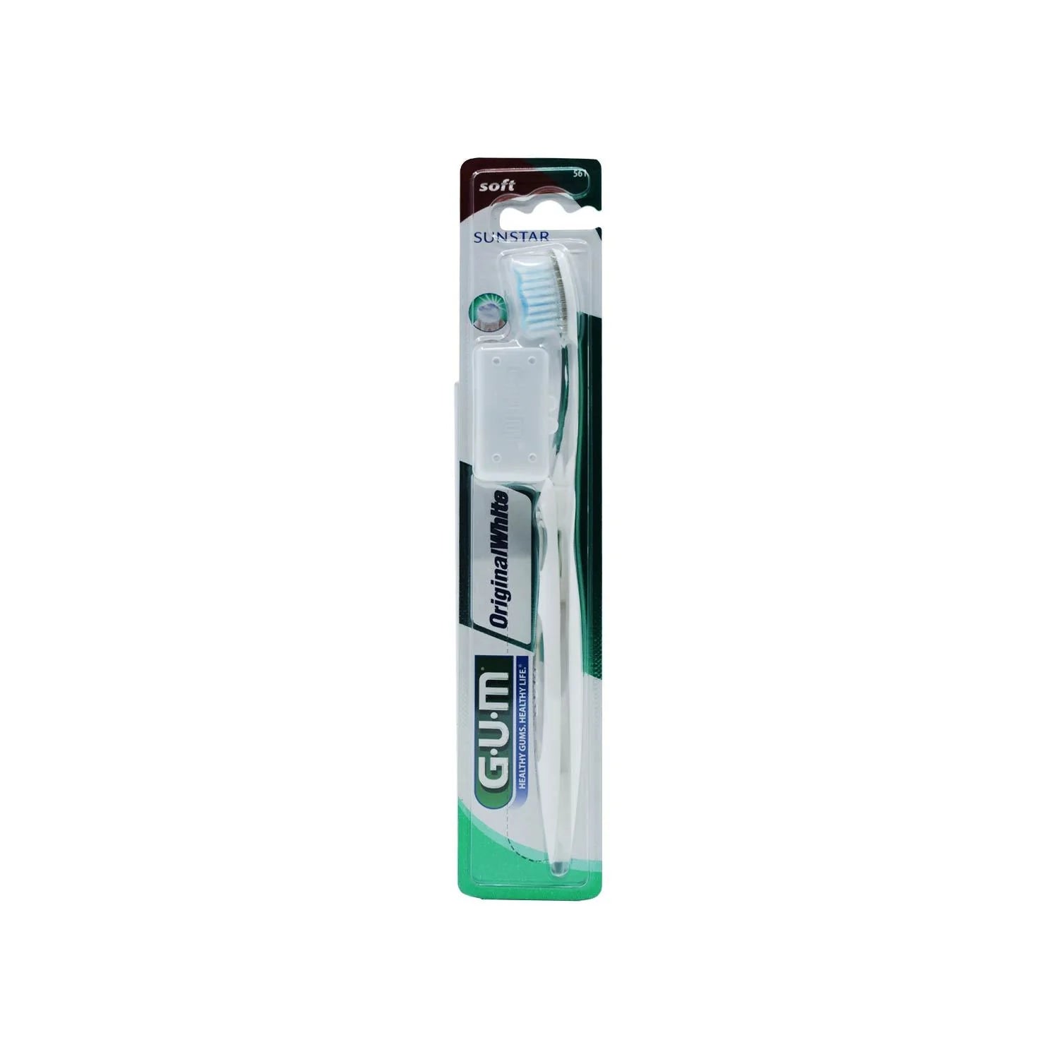 Gum Original White Toothbrush Soft 561