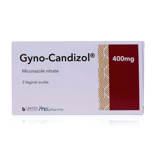 Gyno Candizol 400mg Vaginal Tablets 3'S