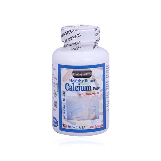 H-WISE H/B PURE CALCIUM W/VIT D TAB 60'S