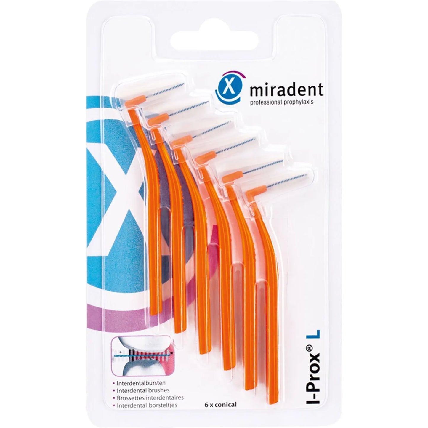 Hager Werken Miradent I-Prox Chx Orange 6'S