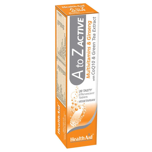 Health Aid A To Z Active Effervescent Tablets 20'S