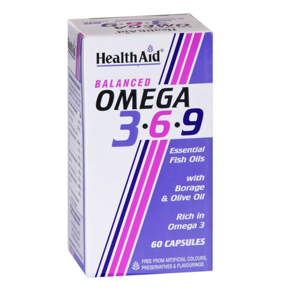 Health Aid Balanced Omega 3,6,9 Capsules 60'S