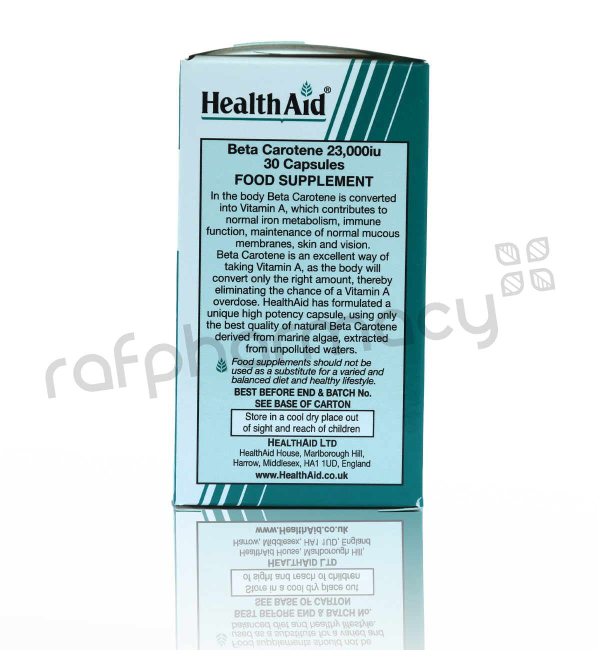 Health Aid Beta Carotene 23000Iu Capsules 30'S