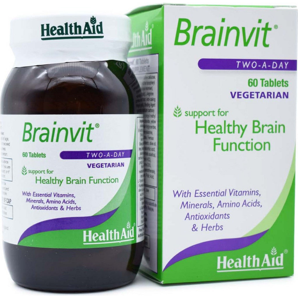 Health Aid Brainvit Tablets 60'S