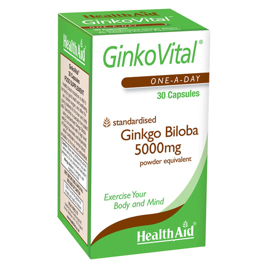 Health Aid Ginko Vital Capsules 30'S