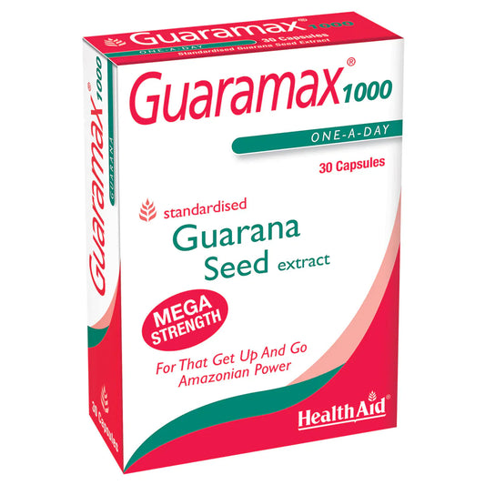 Health Aid Guaramax Capsules 1 A Day 30'S