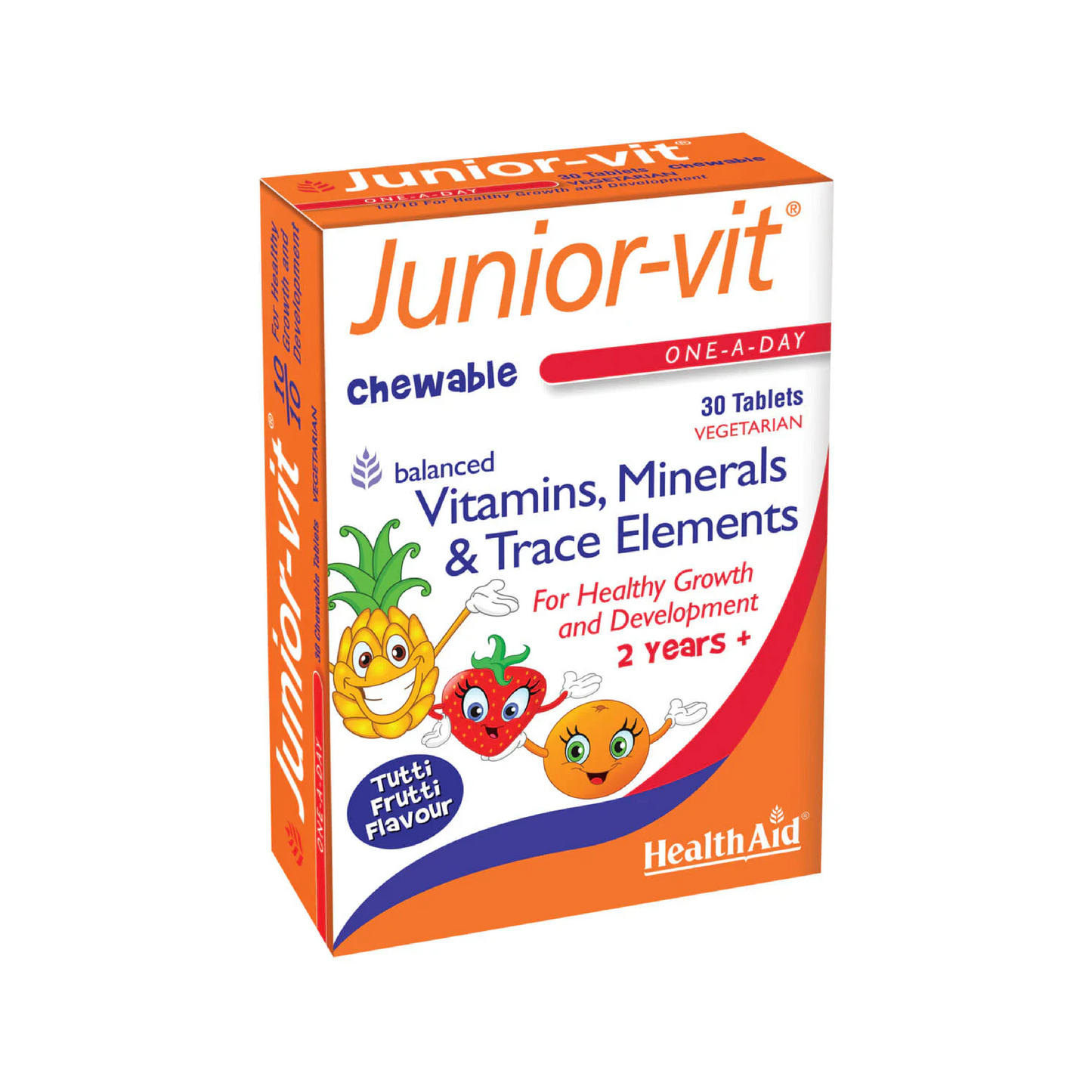 Health Aid Junior Vit Chewable Tablets 30'S
