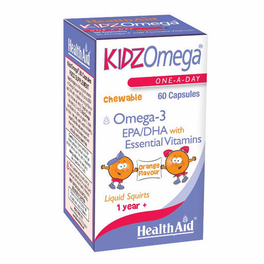 Health Aid Kidz Omega Chewable Capsules 60'S