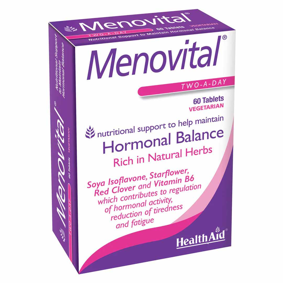 Health Aid Menovital Tablets Two A Day 60'S