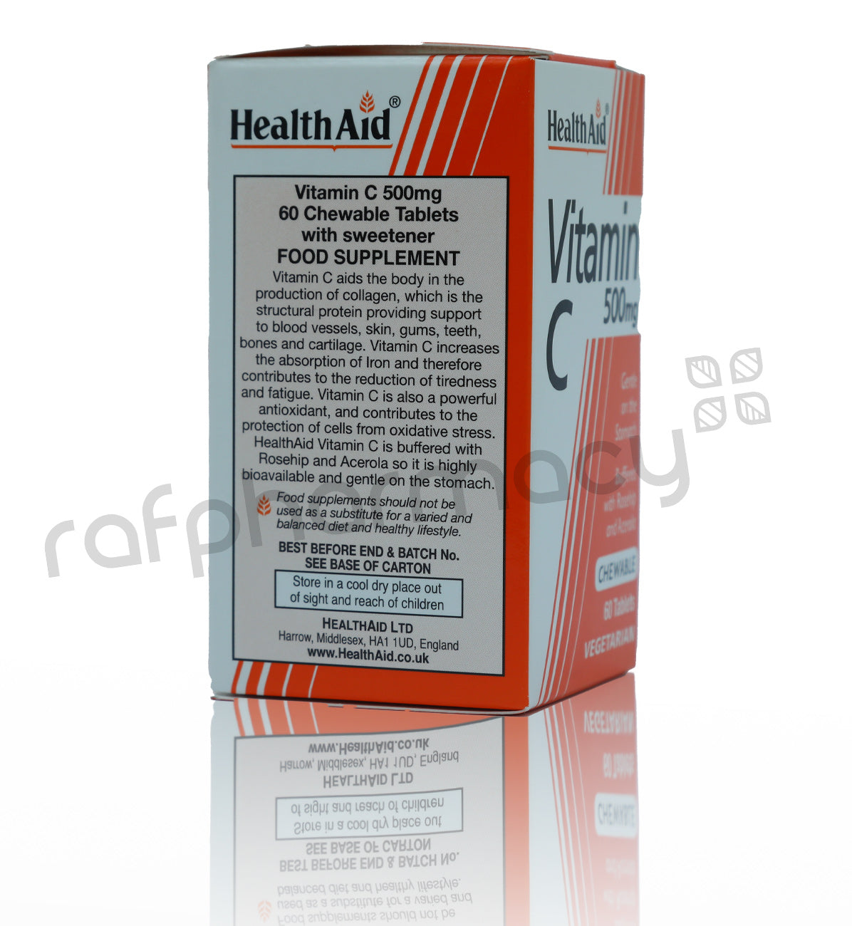 Health Aid Vitamin C 500Mg Chewable Tablets 60'S