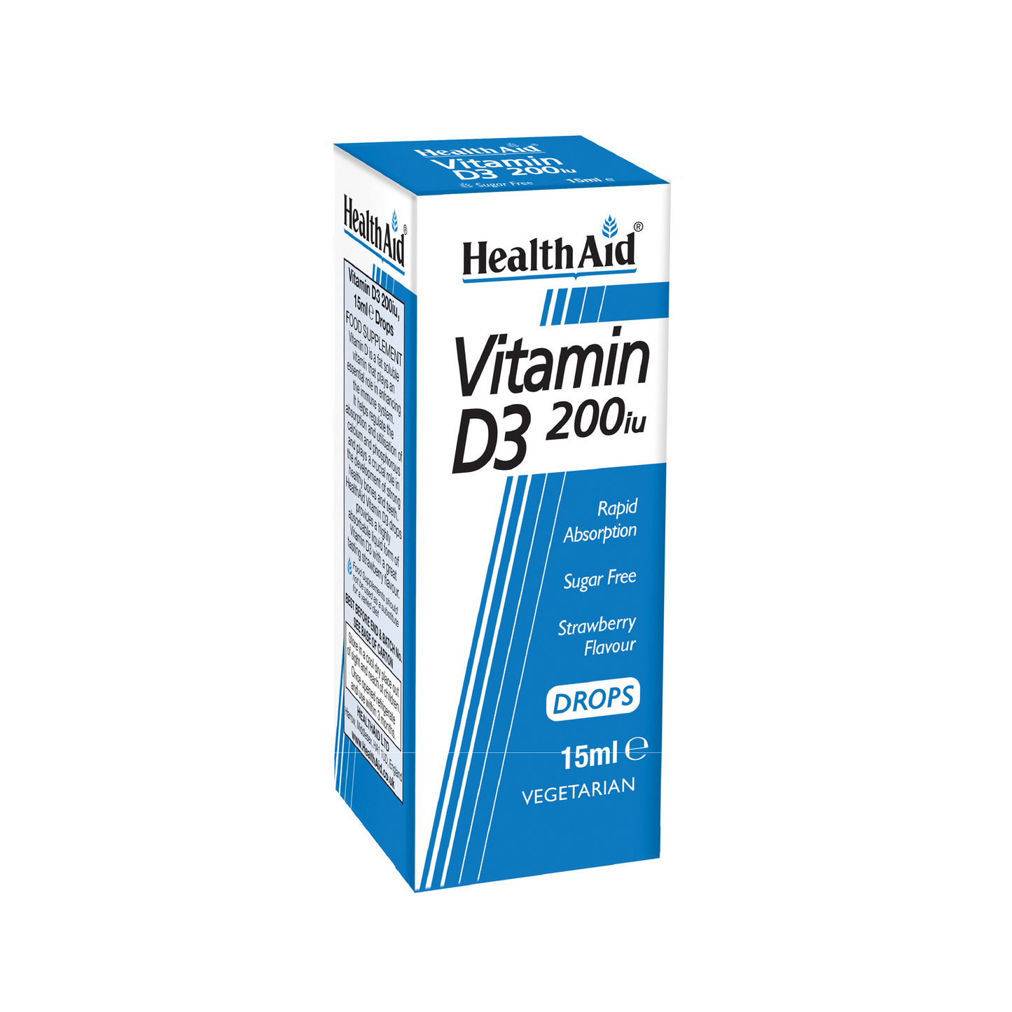 Health Aid Vitamin D3 200 Iu Drops 15Ml