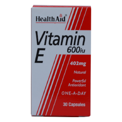 Health Aid Vitamin E 600Iu Capsules 30'S