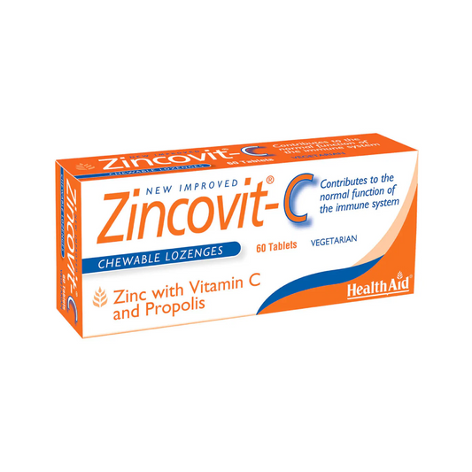 Health Aid Zincovit C Chewable Tablets 60'S