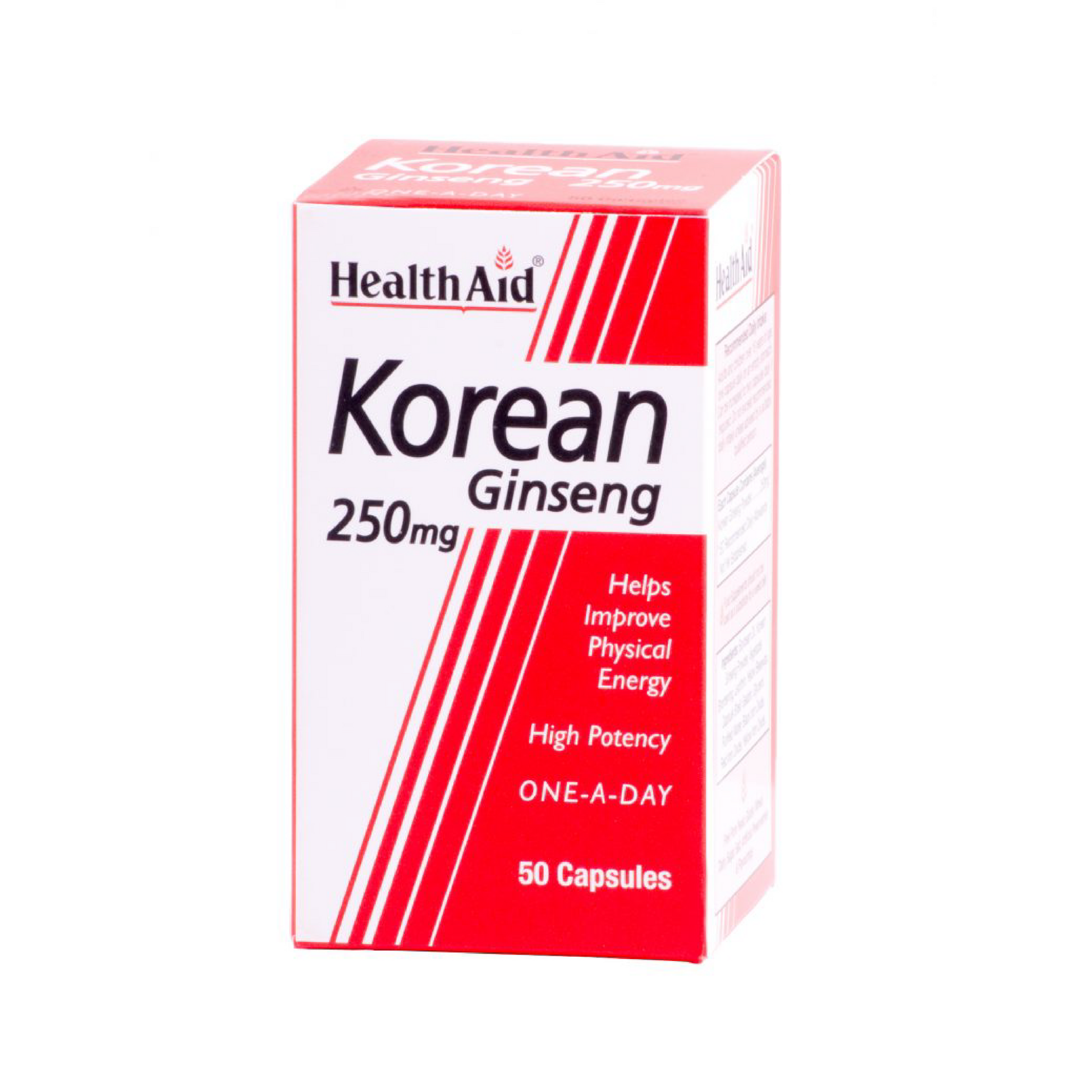 Healthaid Korean Ginseng 250Mg Capsules 50'S