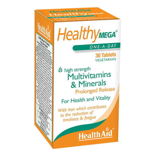 Helath Aid Healthy Mega Multi Vitamin And Minerals Tablets 30'S
