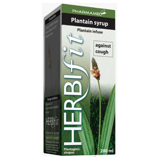HERBIFIT PLANTAIN SYRUP 200ML