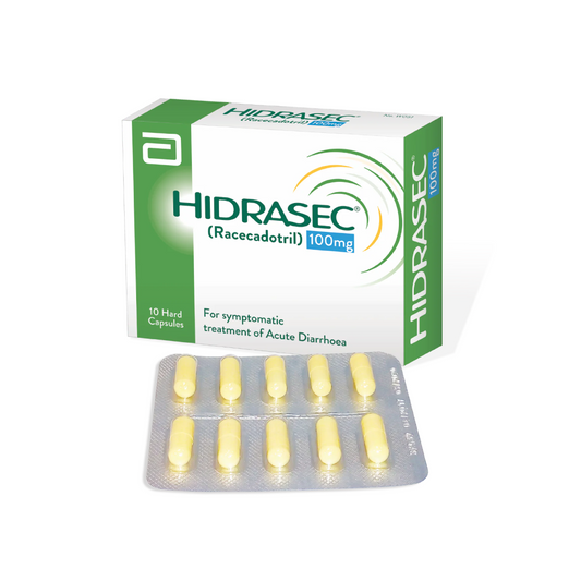 Hidrasec Adult 100Mg Capsules 10'S