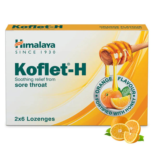 Himalaya Koflet-H Orange Throat Lozenges 12'S