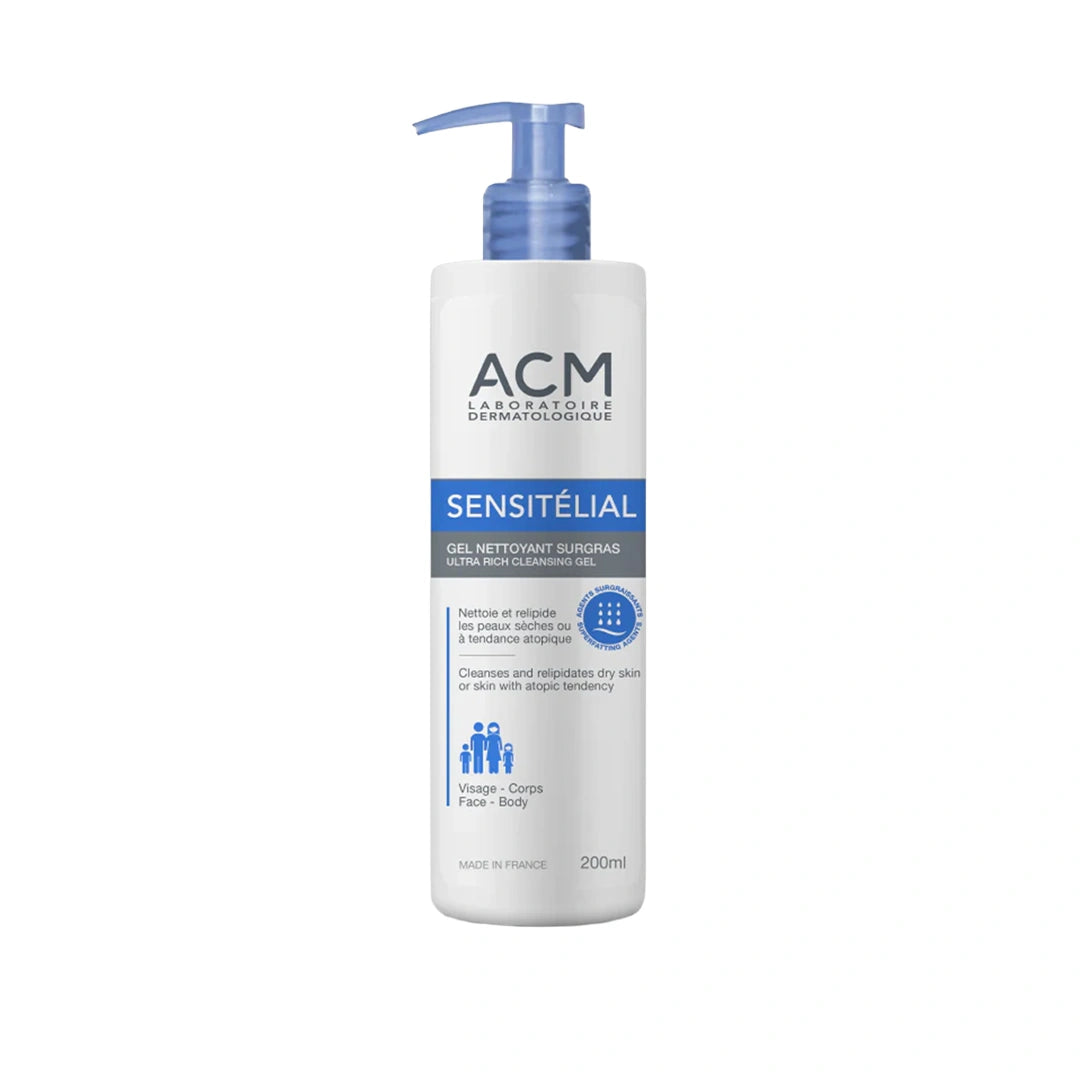 H&U Sensitelial Ultra Rich Cleansing Gel 200ml