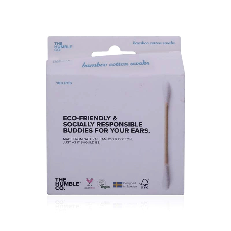 Humble Bamboo Cotton Swabs White100's