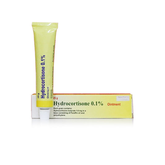 Hydrocortisone 0.1% Ointment 25G