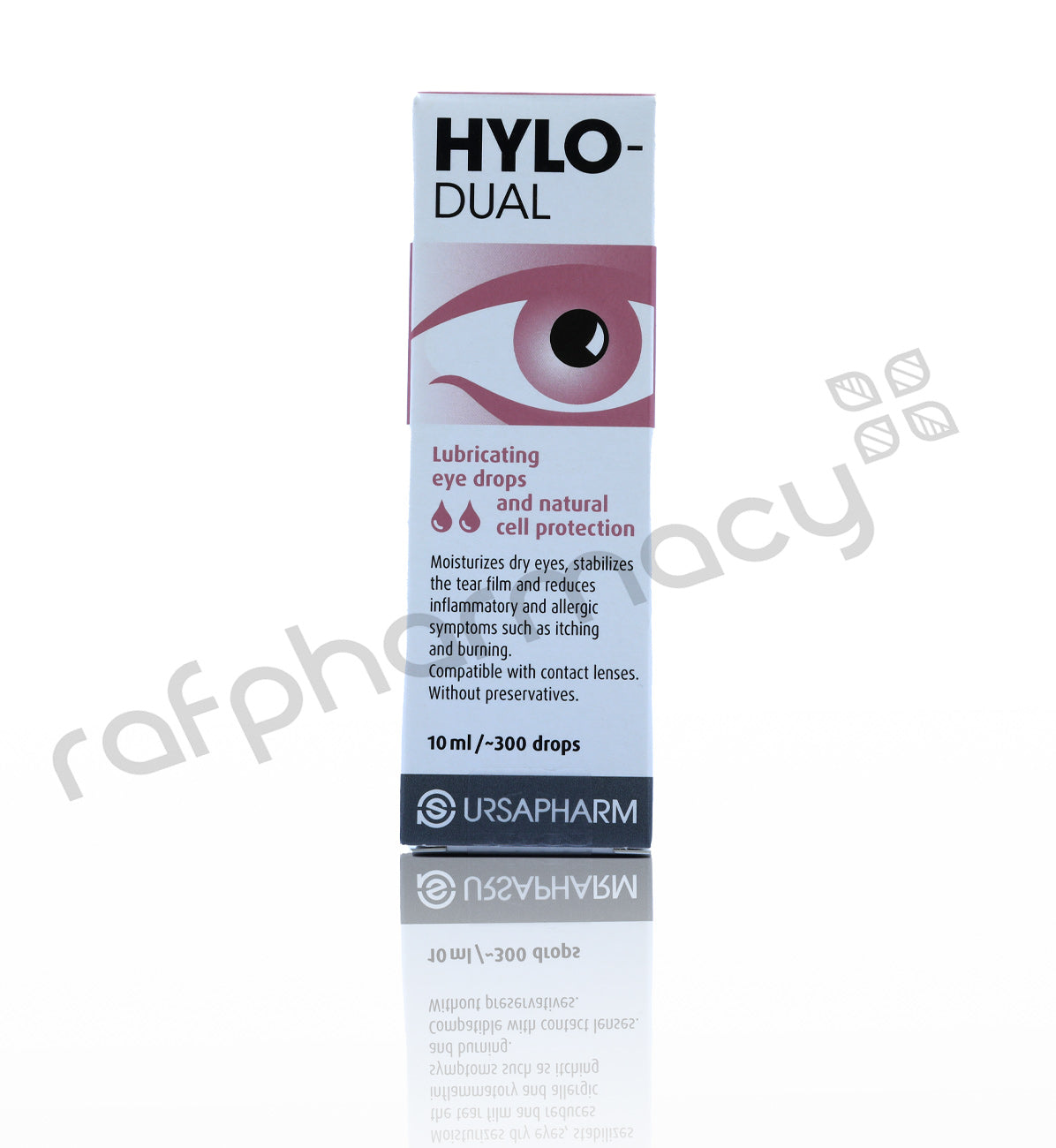 HYLO DUAL LUBRICATING EYE DROPS 10ML Raf Pharmacy HYLO DUAL LUBRICATING EYE DROPS 10ML Raf Pharmacy