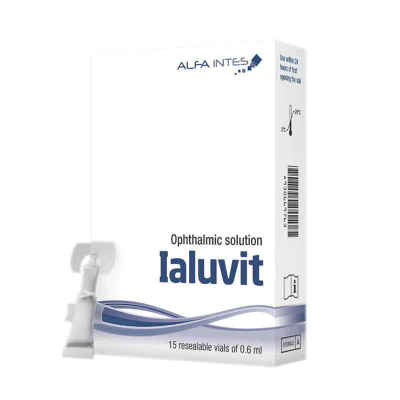 IALUVIT OPHTHALMIC SOLUTION 15X0.6ML