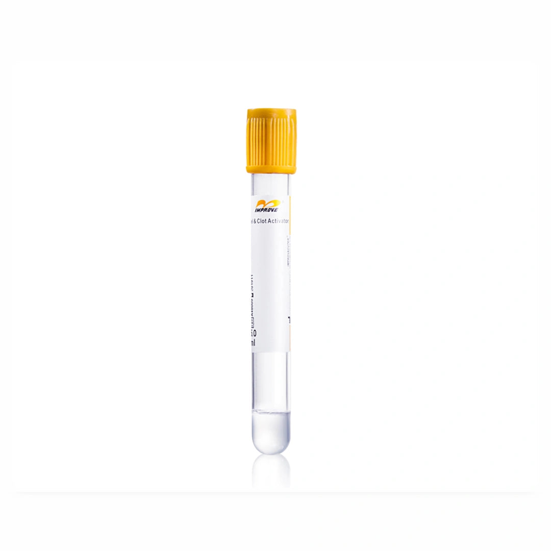 Improve Yellow Cap Gel Tubes 6ml 100'S