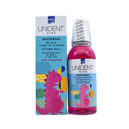 In-Med Unident Kids 1000 Ppm Fluoride Mouth Wash 250 Ml