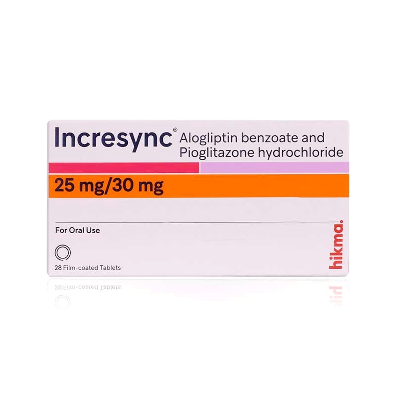 Incresync 25Mg/30Mg Tablets 28'S