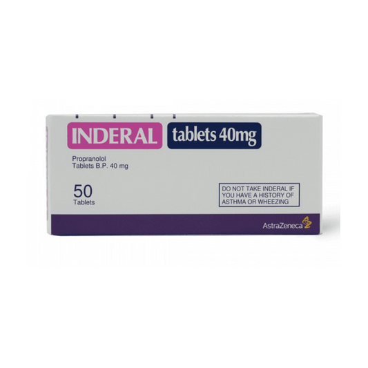 Inderal 40mg Tablets 50'S