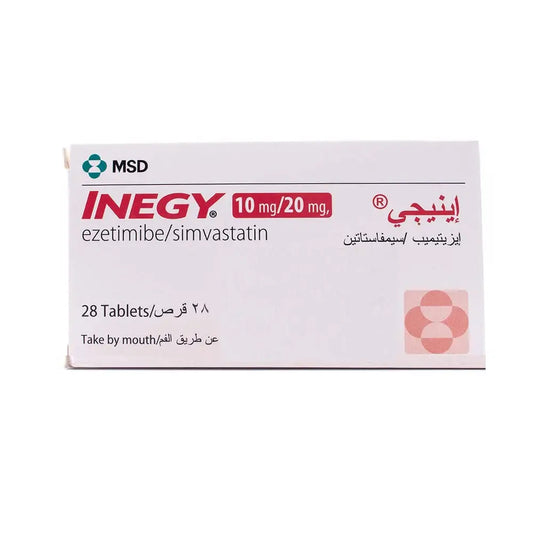 Inegy 10Mg/20Mg Tablets 28'S