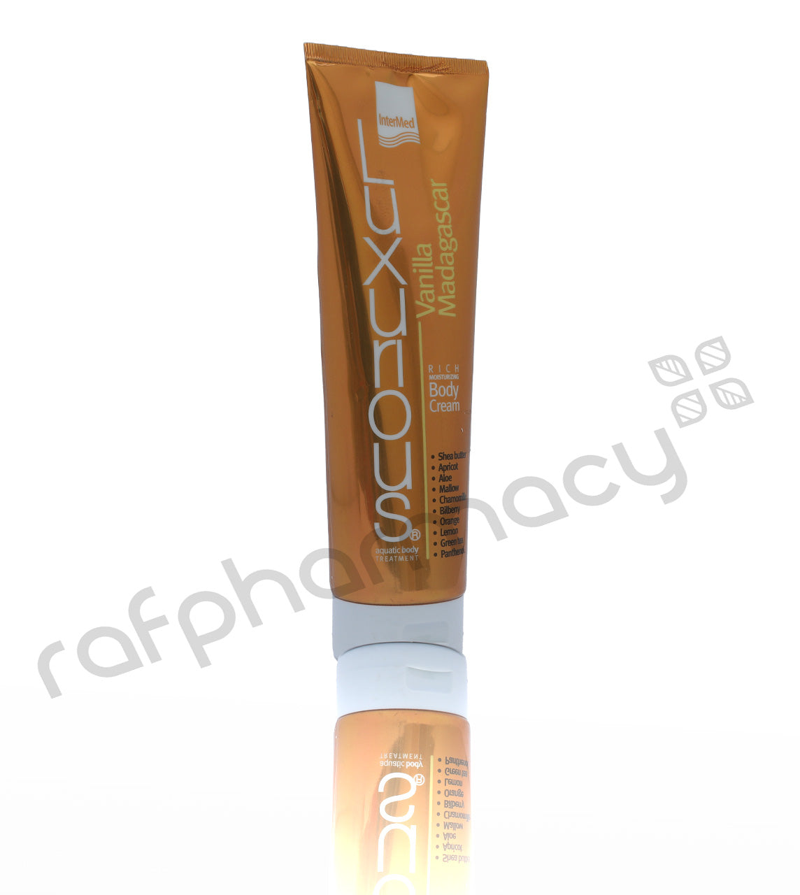 Intermed Luxurious Moisturizing Body Cream Vanilla Madagascar 300Ml