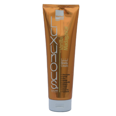Intermed Luxurious Moisturizing Body Cream Vanilla Madagascar 300Ml