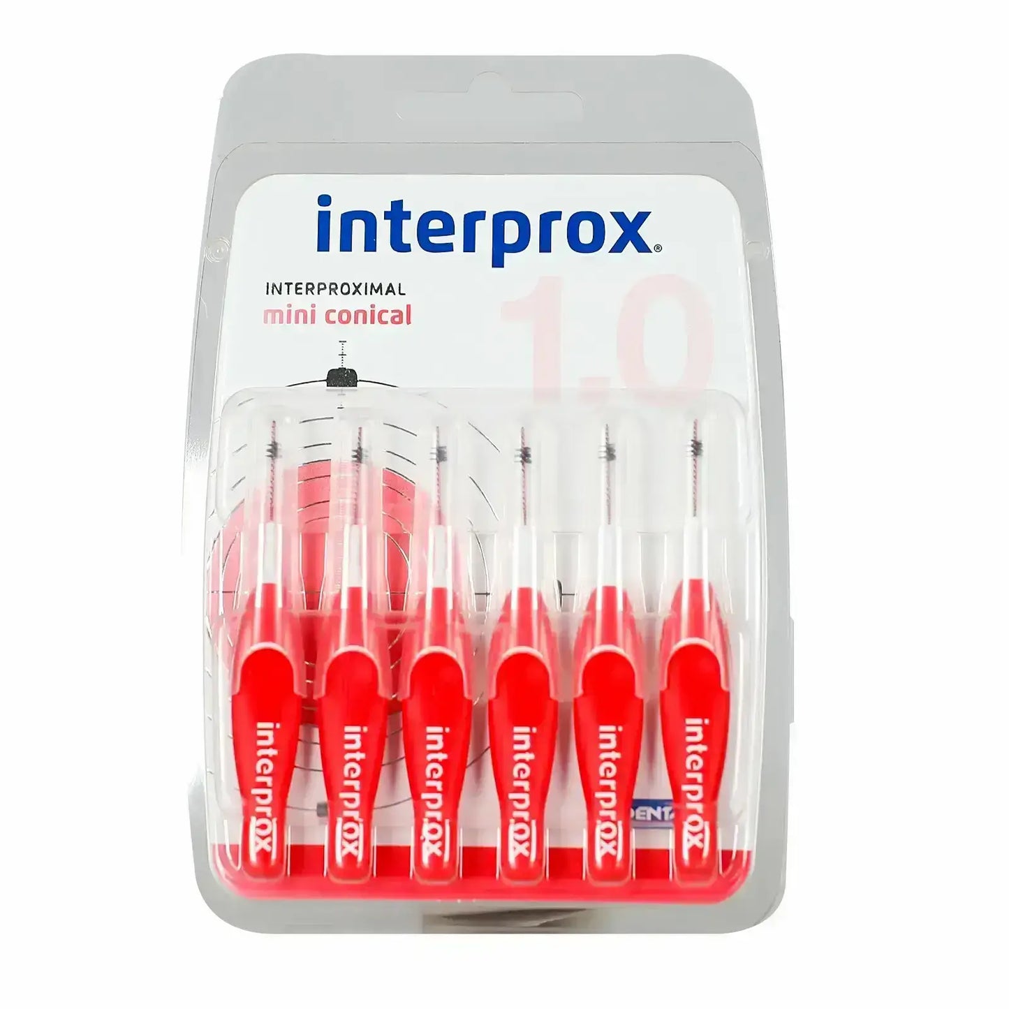 Interprox Miniconical Red 1.0Mm