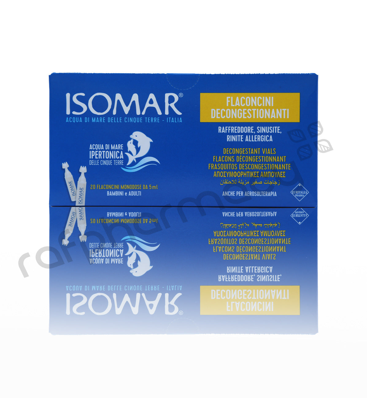Isomar Decongestant Vials 5Mlx20's