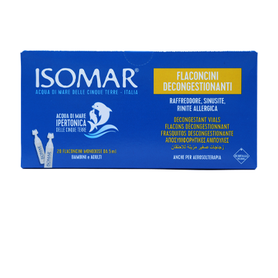 Isomar Decongestant Vials 5Mlx20's