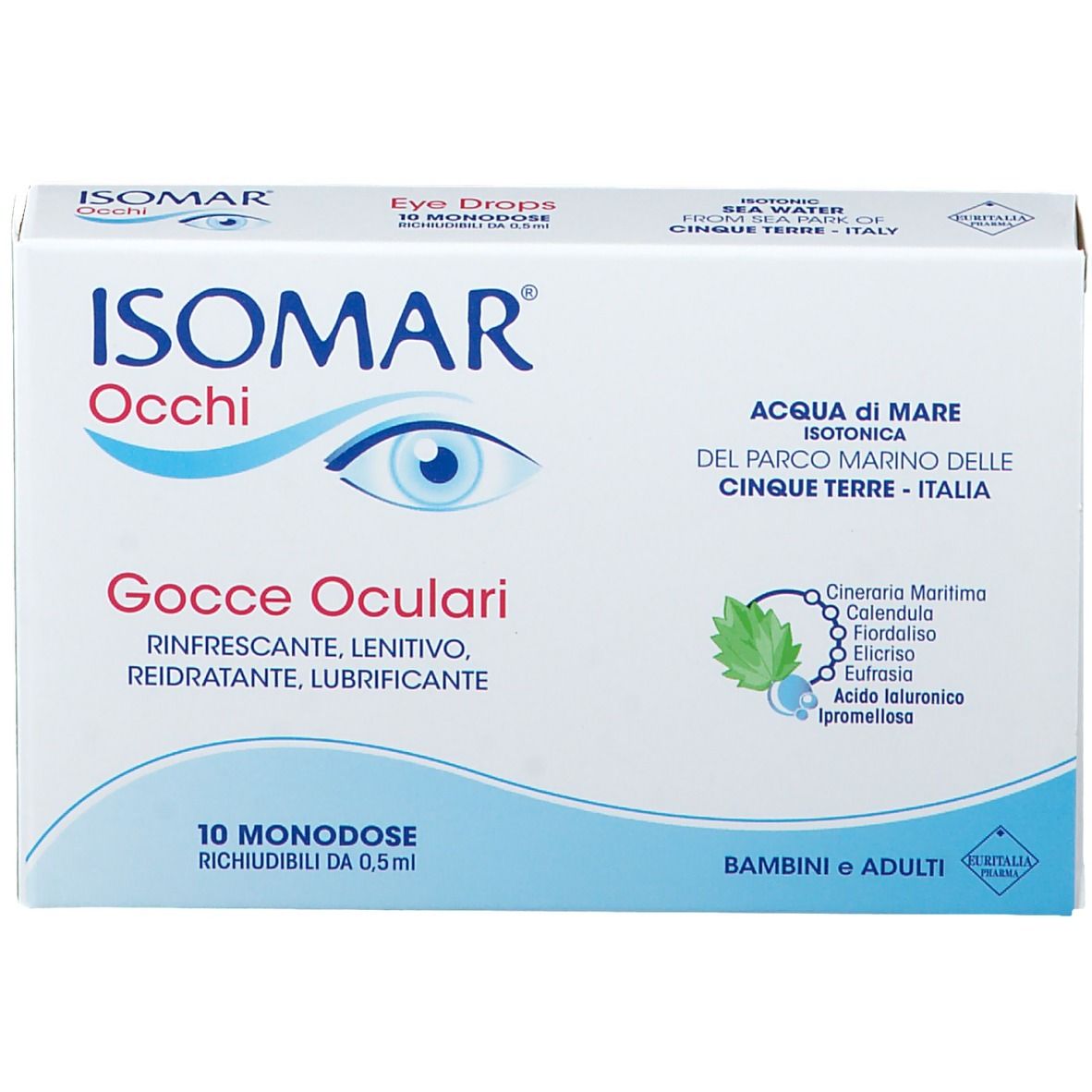 Isomar Occhi Eye Drops (10X0.5Ml)- Monodose