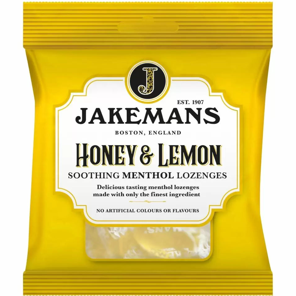 Jakeman Honey & Lemon Candy 100g