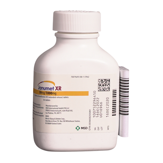Janumet Xr 50/1000Mg Tablets 56