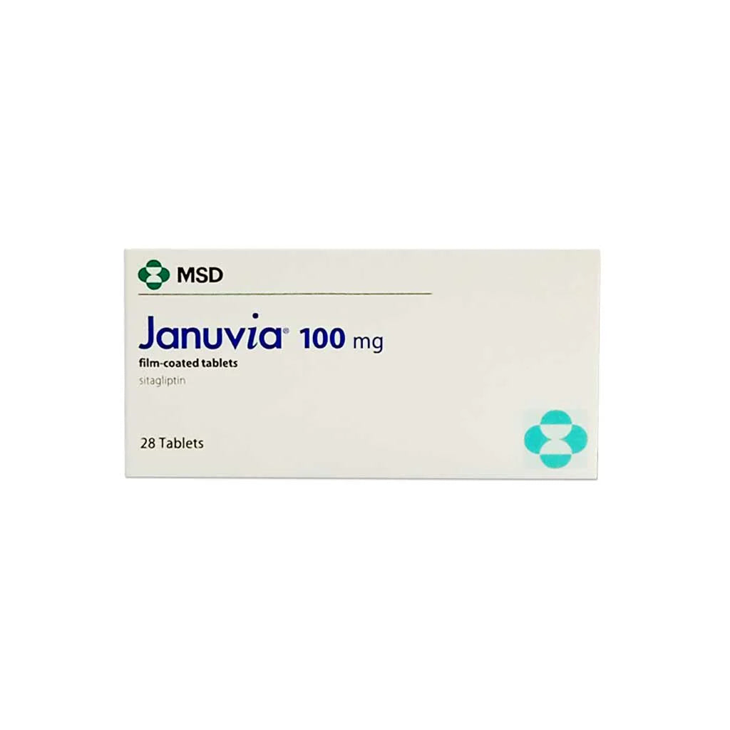 Januvia 100mg Tablets 28'S
