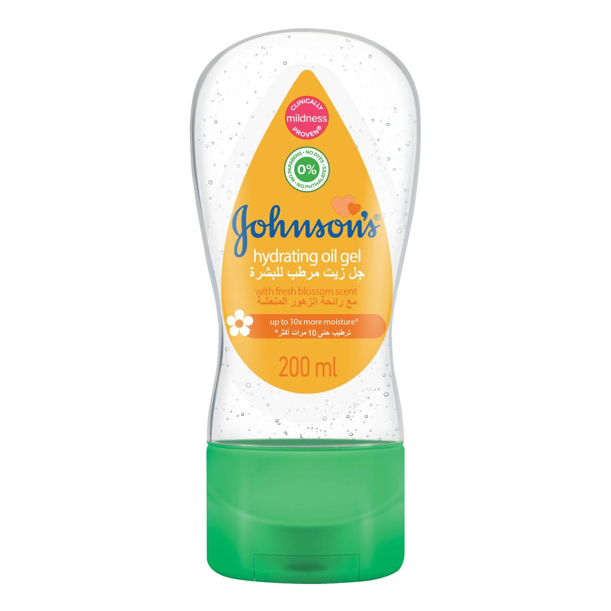 Johnson'S Baby Hydrating Oil Gel With Fresh Blossom Scent 200ml