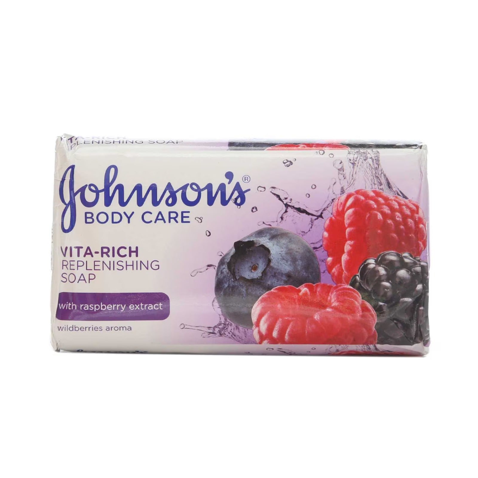 Johnsons Vitarich Replenishin With Raspberry Extract Soap 175Gm