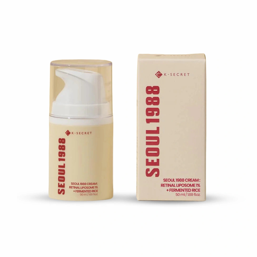 K-Secret Seoul 1988 Cream: Retinal Liposome 1% + Fermented Rice 50ml