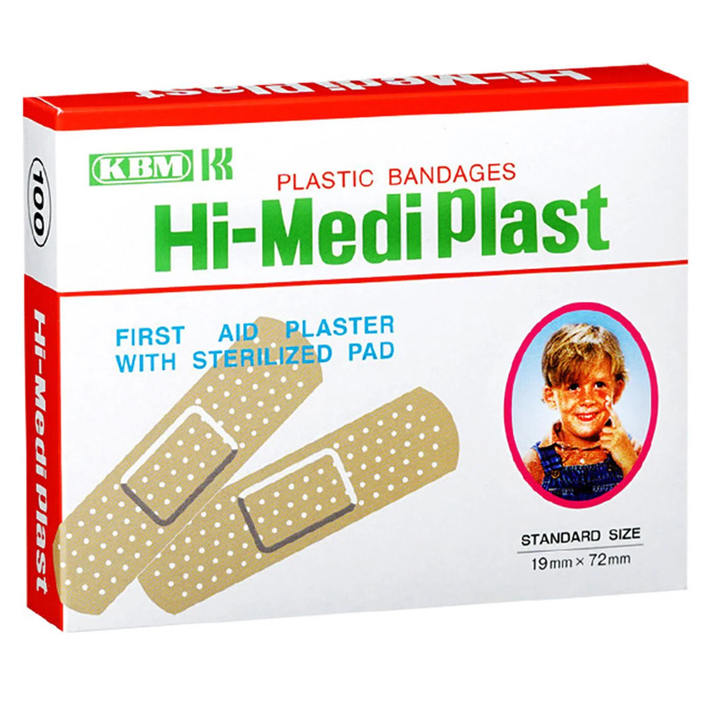 Kbm Hi Medi Plaster 100'S