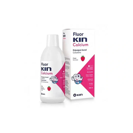 Kin Fluor Kin Calcium Mouthwash 500ml