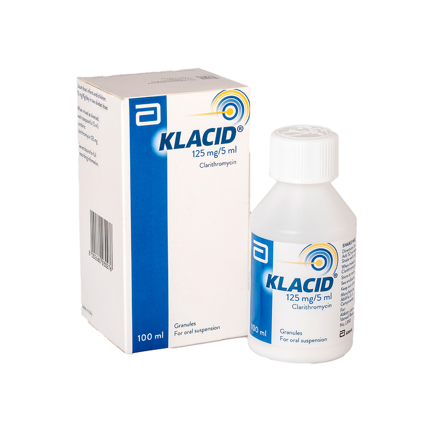 Klacid 125Mg Susp 100Ml